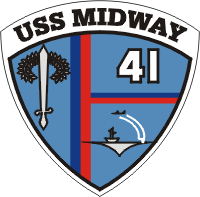 USS Midway CVA-41 Decal