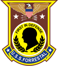 USS Forrestal CVA-59 Decal