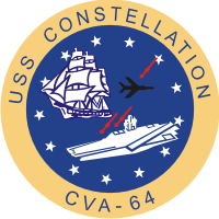 USS Constellation CVA-64 Decal
