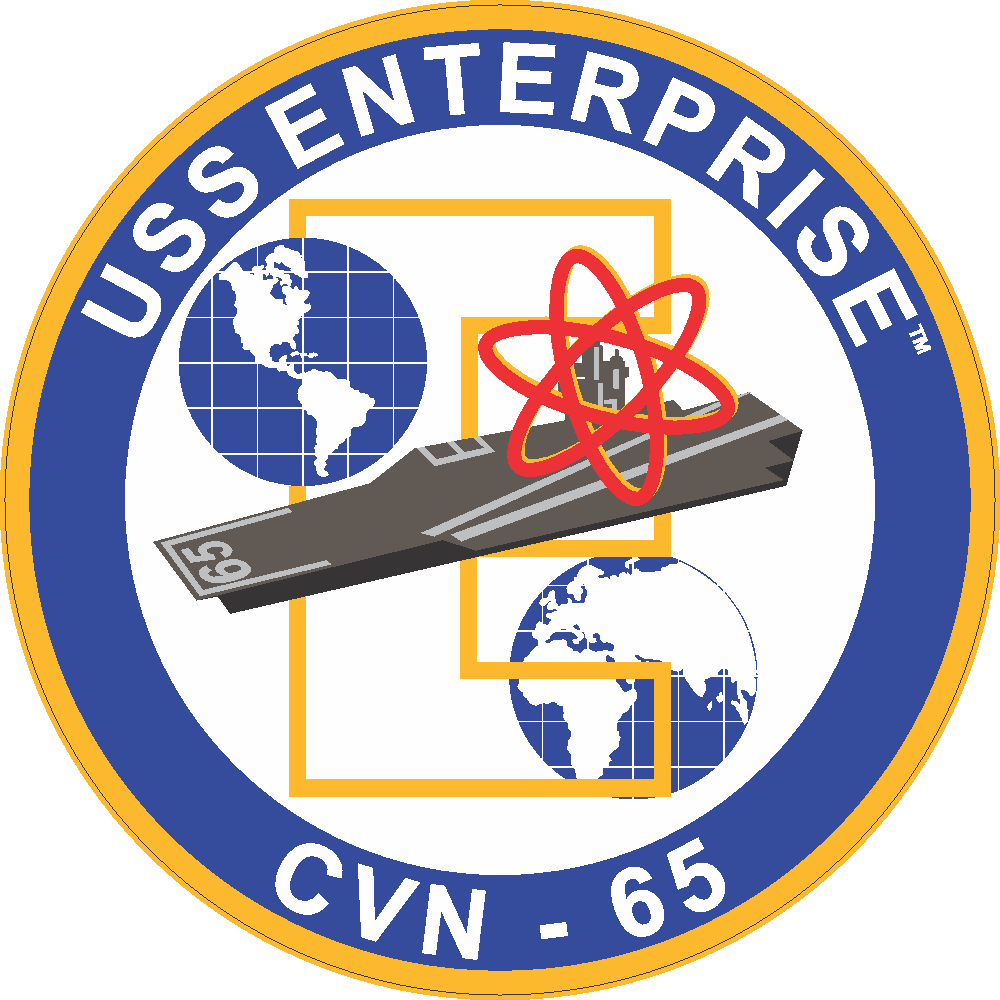 USS Enterprise CVN-65 Decal
