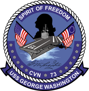 USS George Washington CVN-73 Decal