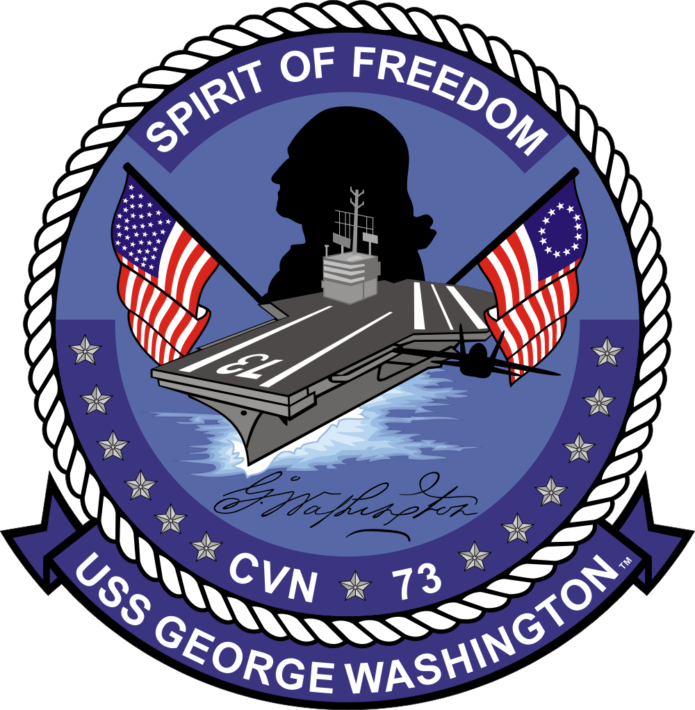 USS George Washington CVN-73 Decal