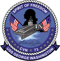 USS George Washington CVN-73 Decal