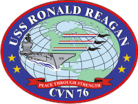 USS Ronald Reagan CVN-76 Decal