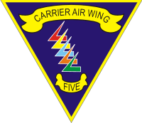 CVW-5 Carrier Air Wing Five Decal
