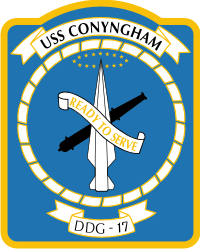 USS Conyngham DDG-17 Decal