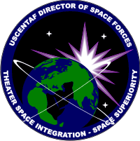 US Central Command Air Forces (USCENTAF) – Director of Space Forces (Color) Decal