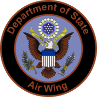 Department of State Air Wing Decal