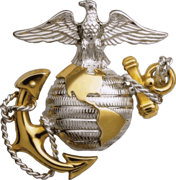 USMC Eagle Globe Anchor Decal