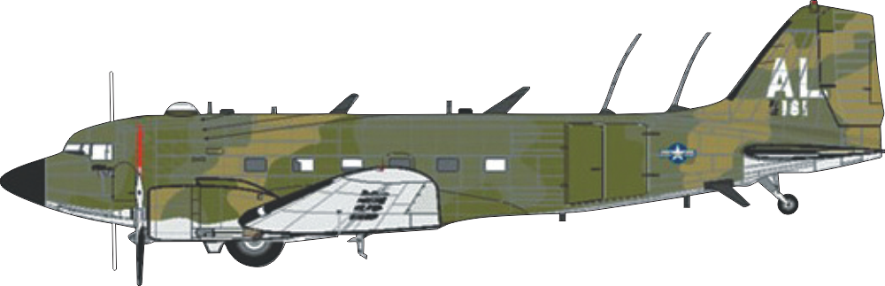 Douglas EC 47P Decal