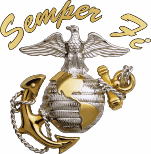 USMC Eagle Globe Anchor Semper Fi Decal