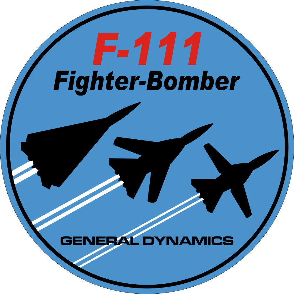 General Dynamics F-111 Fighter Bomber Decal