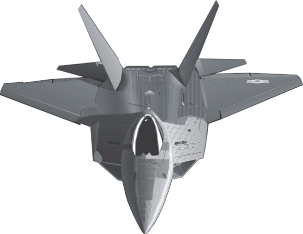 Lockheed Martin F 22 Raptor Decal