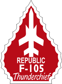 Republic F-105 Thunderchief Decal