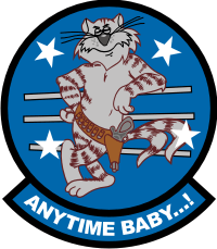 F-14 Anytime Baby Decal