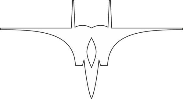 F-15 Strike Eagle Helmet Insignia (White) Decal