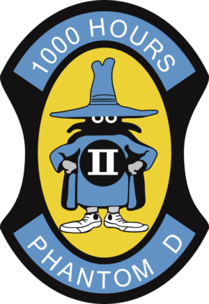 F4 Phantom 1000 Hours Decal