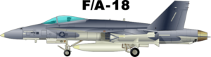 McDonnell Douglas FA 18 Hornet Decal