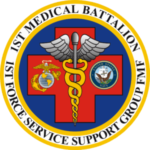 1st Medical Battalion FMF Decal