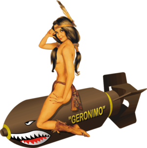 Geronimo Decal