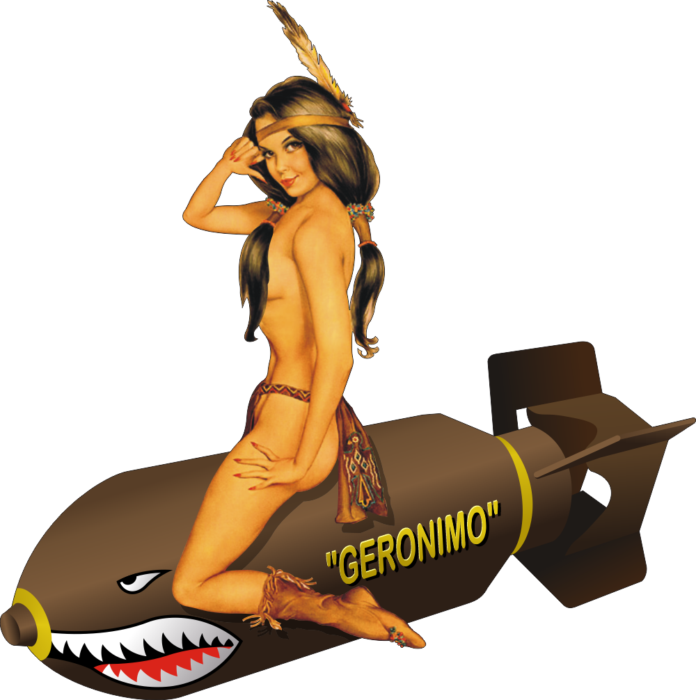 Geronimo Decal