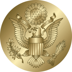 Great Seal of the United States (Gold) Decal