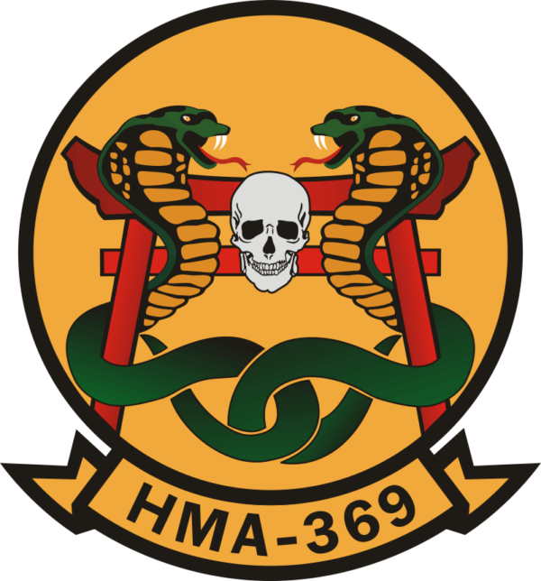 HMA-369 Marine Medium Attack Helicopter Squadron Decal