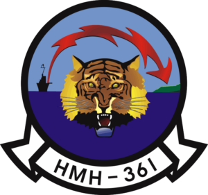 HMH-361 Marine Heavy Helicopter Squadron Decal