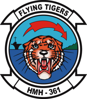 HMH-361 Marine Heavy Helicopter Squadron (v2) Decal