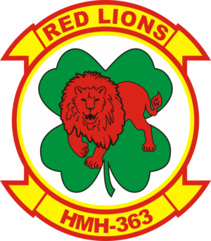 HMH-363 Marine Heavy Helicopter Squadron Decal