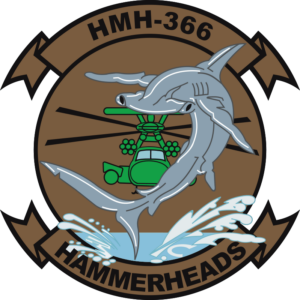 HMH-366 Marine Heavy Helicopter Squadron Decal
