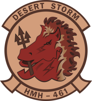HMH-461 Marine Heavy Helicopter Squadron Decal
