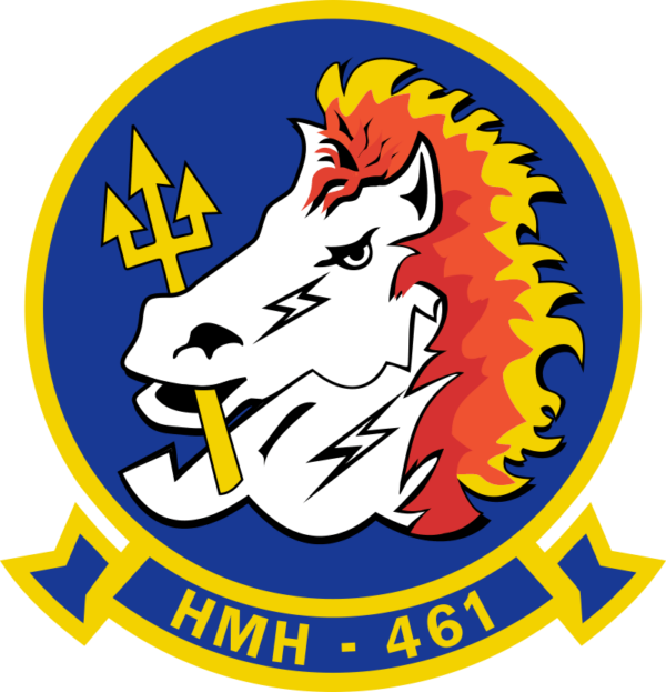 HMH-461 Marine Heavy Helicopter Squadron (v2) Decal