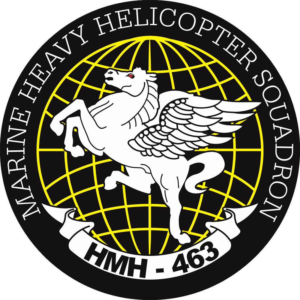 HMH-463 Marine Heavy Helicopter Squadron Decal