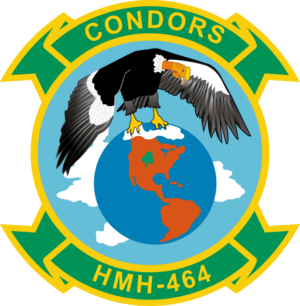 HMH-464 Marine Heavy Helicopter Squadron - Condors Decal