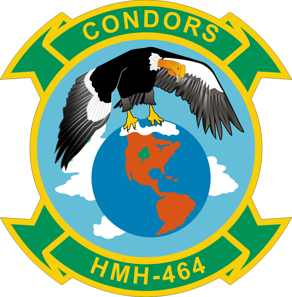 HMH-464 Marine Heavy Helicopter Squadron – Condors Decal