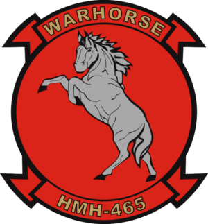 HMH-465 Marine Heavy Helicopter Squadron Decal