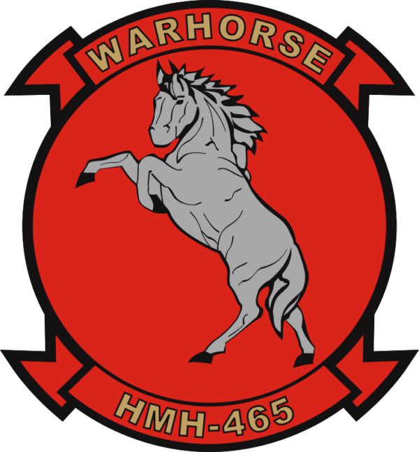 HMH-465 Marine Heavy Helicopter Squadron Decal