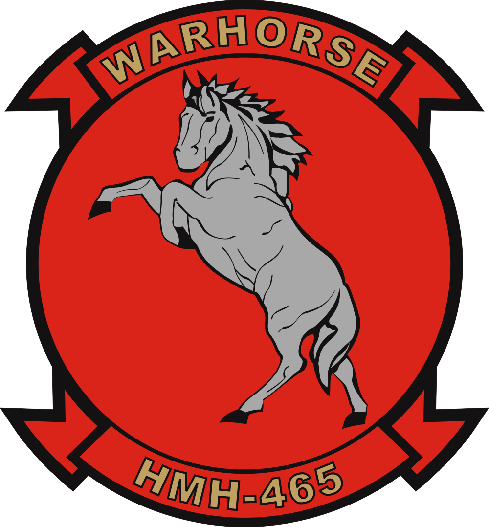 HMH-465 Marine Heavy Helicopter Squadron Decal