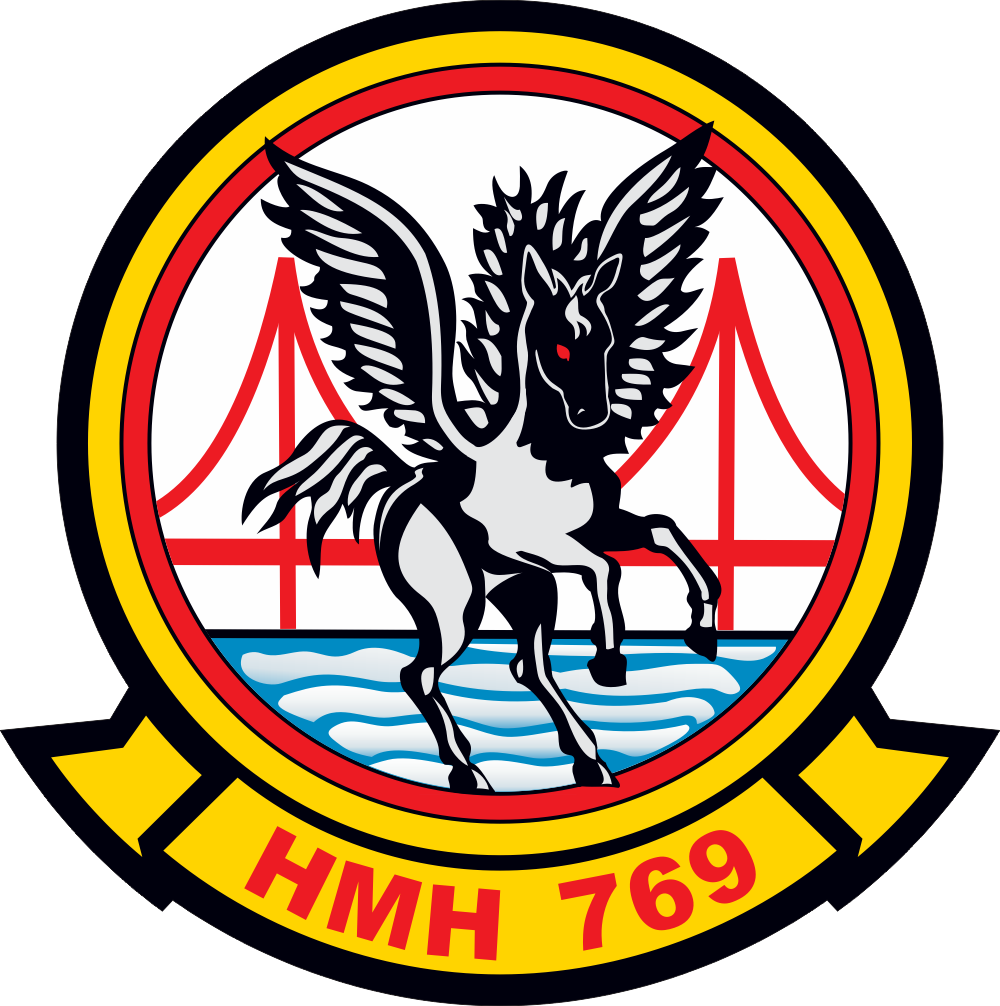 HMH-769 Marine Heavy Helicopter Squadron Decal