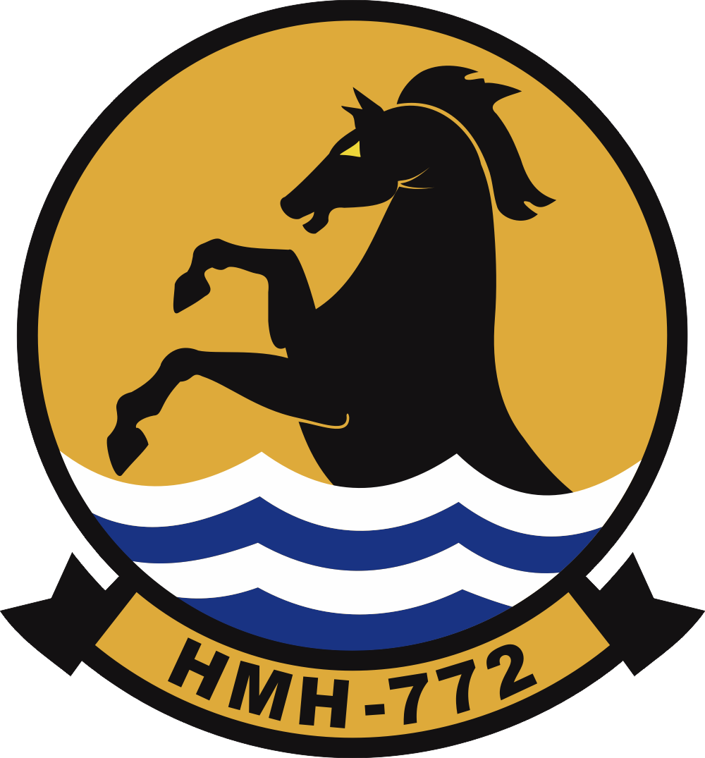 HMH-772 Marine Heavy Helicopter Squadron Decal