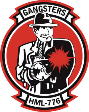 HML-776 Marine Light Helicopter Squadron Decal