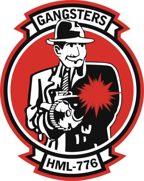 HML-776 Marine Light Helicopter Squadron Decal