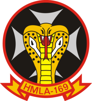 HMLA-169 Marine Light Attack Helicopter Squadron Decal