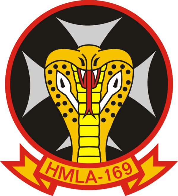 HMLA-169 Marine Light Attack Helicopter Squadron Decal