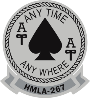 HMLA-267 Marine Light Attack Helicopter Squadron Decal