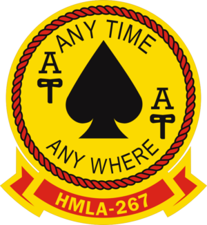 HMLA-267 Marine Light Attack Helicopter Squadron (v2) Decal