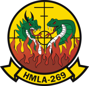 HMLA-269 Marine Light Attack Helicopter Squadron Decal