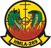 HMLA-269 Marine Light Attack Helicopter Squadron Decal