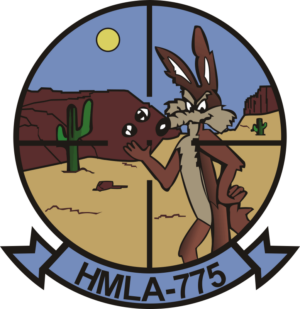 HMLA-775 Marine Light Attack Helicopter Squadron Decal